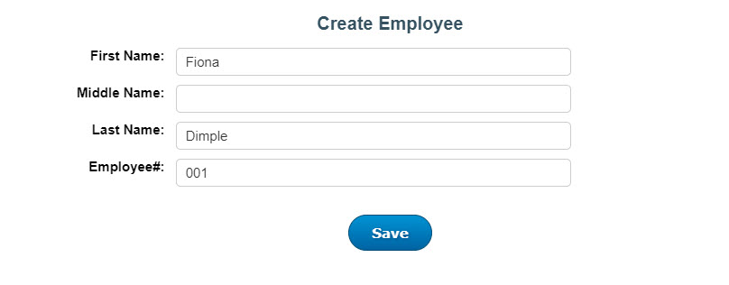 Create Employee
